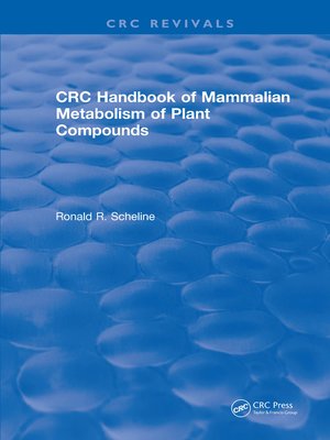 cover image of Handbook of Mammalian Metabolism of Plant Compounds (1991)